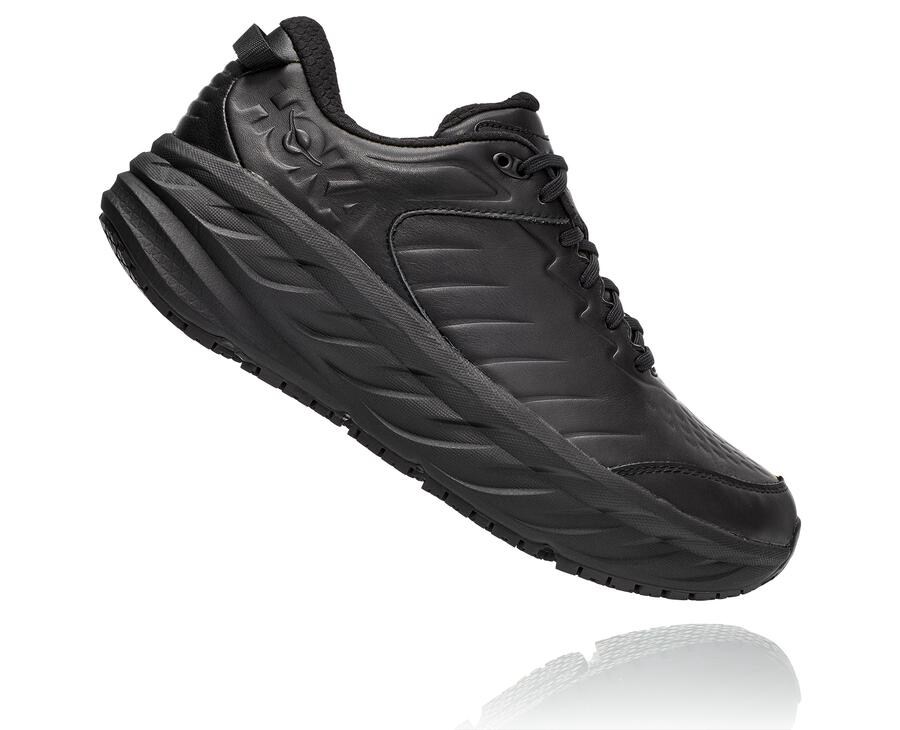 Hoka One One Hardloopschoenen Heren - Bondi Sr - Zwart - RK0657342